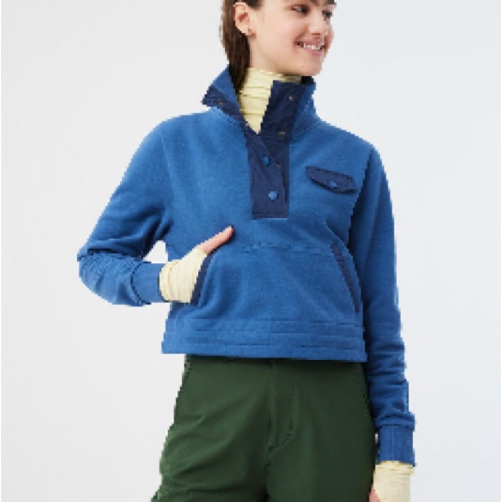Outdoor Voices Cotton Terry Snap Up